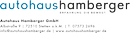 Logo Autohaus Hamberger GmbH